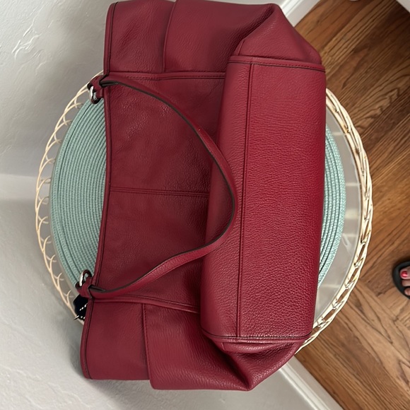 Coach Red (Maroon) Tote - Picture 11 of 12